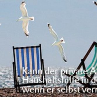 Kann der private Arbeitgeber seine Haushaltshilfe in den Urlaub schicken, wenn er selbst verreisen möchte?